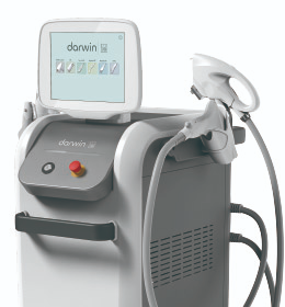 Photograph of the dry eye treatment device used at the clinic